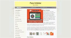 Desktop Screenshot of parp-inhibitors.com
