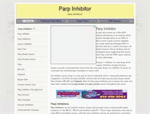 Tablet Screenshot of parp-inhibitors.com
